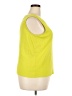 Rafaella 100% Cotton Yellow Sleeveless Top Size 2X - photo 4