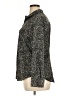 MICHAEL Michael Kors 100% Polyester Tweed Gray Long Sleeve Blouse Size XL - photo 5