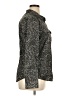 MICHAEL Michael Kors 100% Polyester Tweed Gray Long Sleeve Blouse Size XL - photo 4