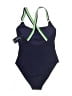 Nautica Chevron-herringbone Blue One Piece Swimsuit Size L - photo 2