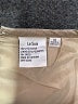 Le Suit 100% Polyester Metallic Tan Formal Skirt Size 10 - photo 4