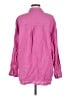 Faherty 100% Linen Pink Long Sleeve Button-Down Shirt Size M - photo 2