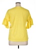 Assorted Brands Yellow Short Sleeve Top Size XL - photo 2