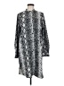 WD.NY 100% Polyester Gray Casual Dress Size M - photo 1