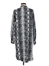 WD.NY 100% Polyester Gray Casual Dress Size M - photo 2