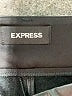 Express 100% Polyester Metallic Black Shorts Size 8 - photo 4