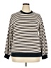 Assorted Brands Stripes Ivory Pullover Sweater Size 2X - photo 1