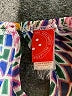 Red Carter 100% Polyester Print Green Cocktail Dress Size S - photo 7