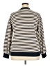 Assorted Brands Stripes Ivory Pullover Sweater Size 2X - photo 2