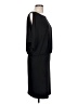 Moda International Solid Black Cocktail Dress Size L - photo 4