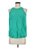 Old Navy 100% Rayon Green Sleeveless Blouse Size M - photo 1