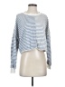 Electric & Rose Stripes Blue Pullover Sweater Size S - photo 1