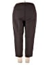 Bend Over 100% Polyester Solid Brown Dress Pants Size 20 - photo 2