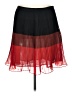 French Connection 100% Polyester Color Block Red Formal Skirt Size 10 - photo 1