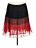 French Connection 100% Polyester Color Block Red Formal Skirt Size 10 - photo 2