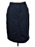 L.L.Bean 100% Cotton Solid Blue Formal Skirt Size 16 (petite) - photo 1