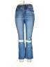 BKE Hearts Blue Jeans Size 32 waist - photo 1