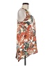 Lily White 100% Polyester Orange Sleeveless Blouse Size M - photo 4