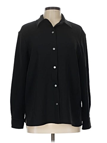 Theory Long Sleeve Blouse (view 1)