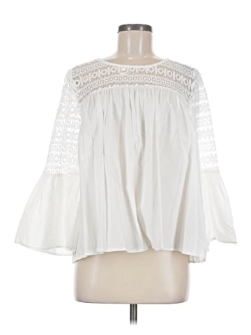 Young Essence 3/4 Sleeve Blouse (view 1)