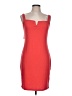 Good Luck Gem Solid Red Cocktail Dress Size L - photo 1