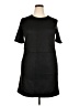 Zara Solid Black Casual Dress Size XXL - photo 1