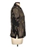 Nicole Miller Collection Floral Black 3/4 Sleeve Blouse Size 10 - photo 4