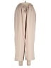 Unbranded 100% Polyester Solid Tan Casual Pants Size L - photo 1