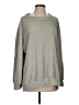 Pink Lily Solid Gray Pullover Sweater Size S - photo 1