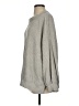 Pink Lily Solid Gray Pullover Sweater Size S - photo 5