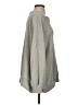 Pink Lily Solid Gray Pullover Sweater Size S - photo 4