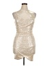 CBR Metallic Silver Cocktail Dress Size XL - photo 1
