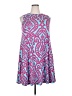 Beeson River Paisley Blue Cocktail Dress Size 2X - photo 1