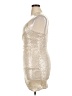 CBR Metallic Silver Cocktail Dress Size XL - photo 5