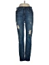Current/Elliott Stars Blue Jeans Size 26 waist - photo 1