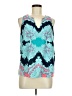 Renee C. Teal Sleeveless Blouse Size M - photo 1