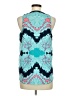 Renee C. Teal Sleeveless Blouse Size M - photo 2