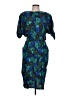 Savannah Paisley Blue Cocktail Dress Size L (estimated) - photo 1