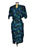 Savannah Paisley Blue Cocktail Dress Size L (estimated) - photo 2