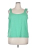 Boden 100% Cotton Green Sleeveless Top Size 20 - 22 - photo 1