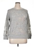 IRO Metallic Silver Pullover Sweater Size XL (4) - photo 1