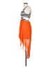 2b bebe Stripes Orange Casual Dress Size XS - photo 5