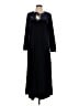 Petite Plume Black Casual Dress Size L - photo 1