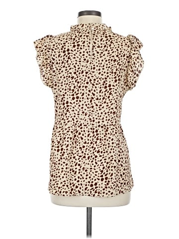 Angashion Short Sleeve Blouse (view 2)