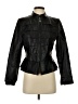 Unbranded 100% Leather Solid Black Leather Jacket Size S - photo 1