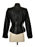 Unbranded 100% Leather Solid Black Leather Jacket Size S - photo 2