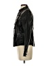 Unbranded 100% Leather Solid Black Leather Jacket Size S - photo 5