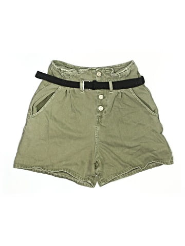 Zara Khaki Shorts (view 1)