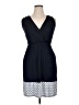 Gilli Chevron-herringbone Blue Cocktail Dress Size S - photo 1