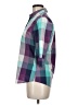 Foxcroft Color Block Purple 3/4 Sleeve Button-Down Shirt Size 6 - photo 5